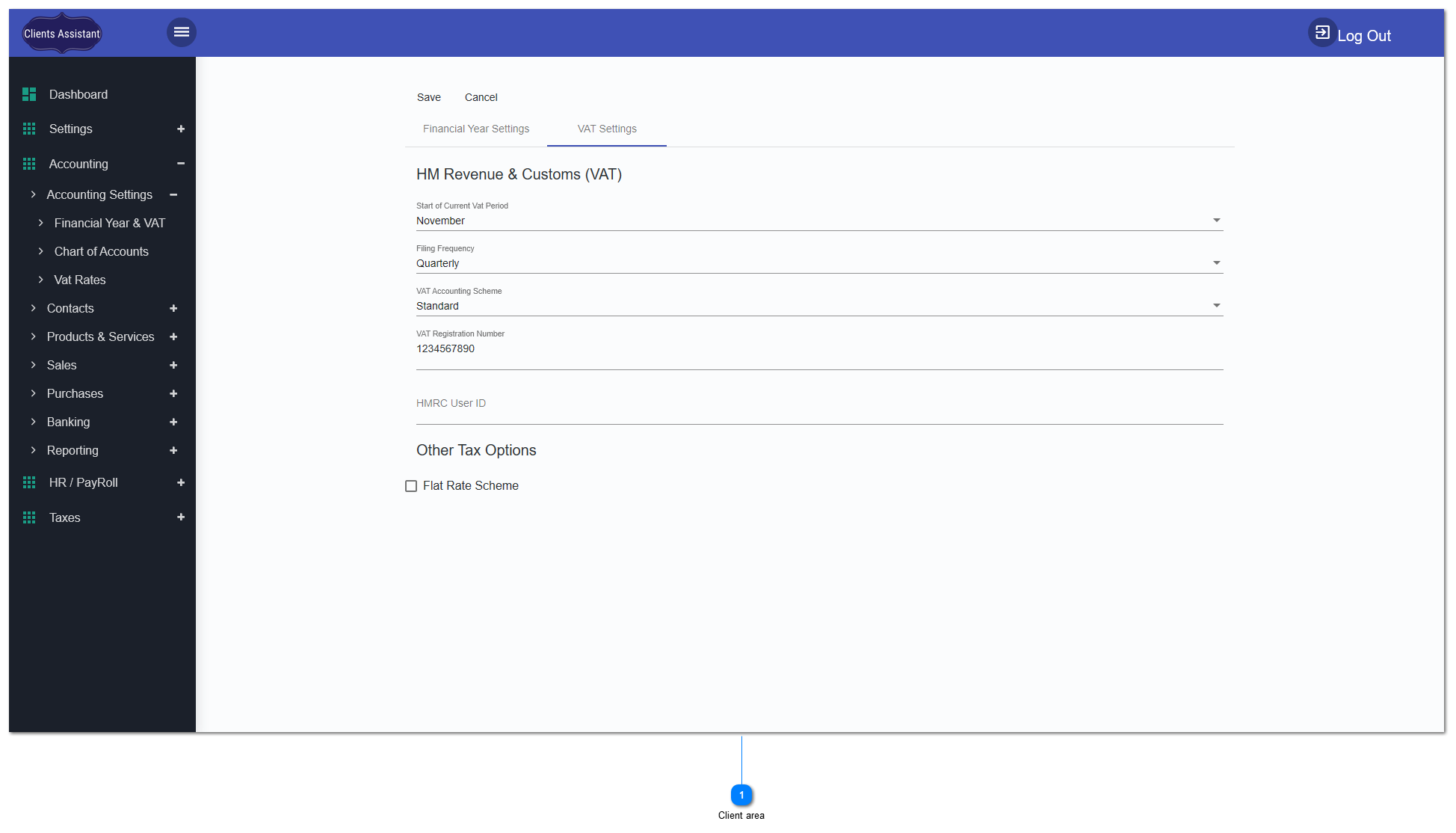  Add VAT Details